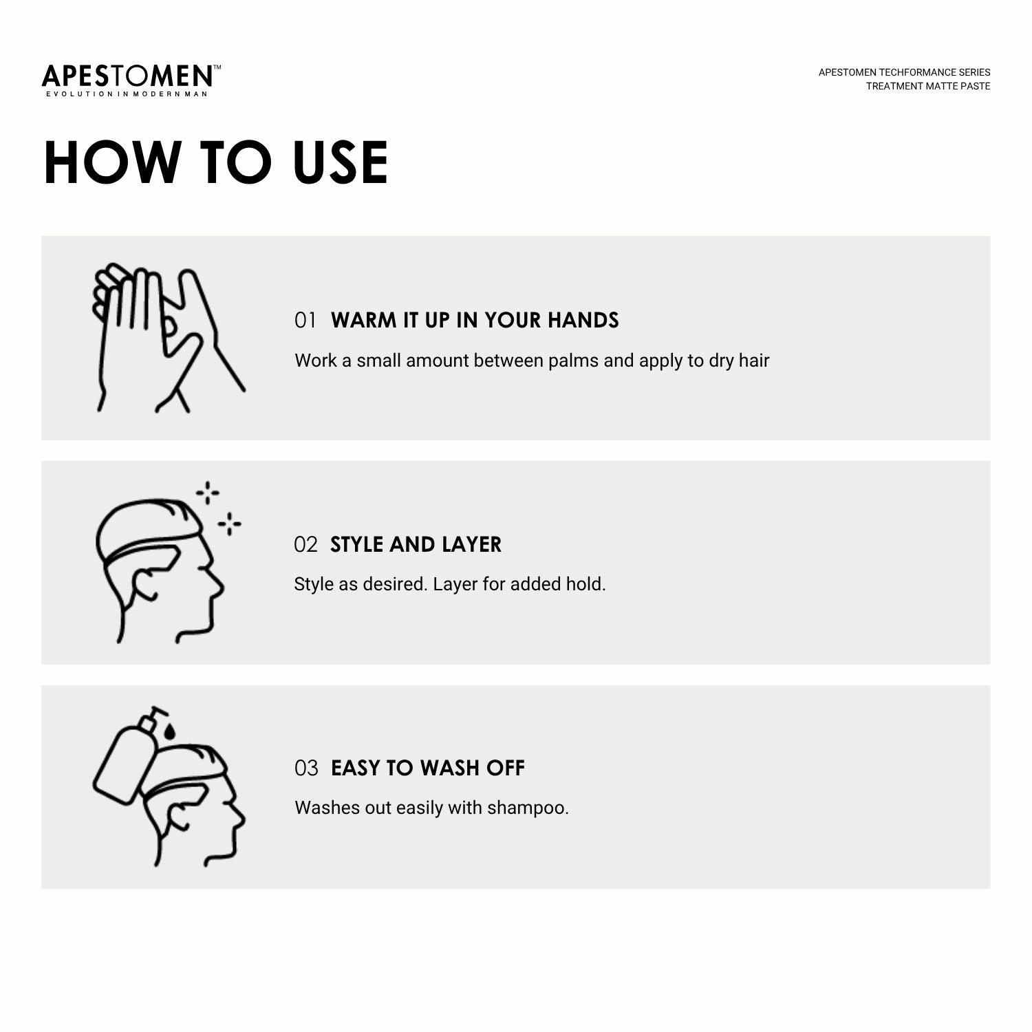 Apestomen Treatment Matte Paste